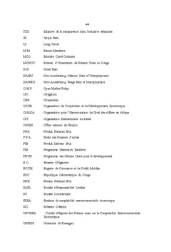 Implications Macroeconomiques de la Politique Monetaire de la RDC