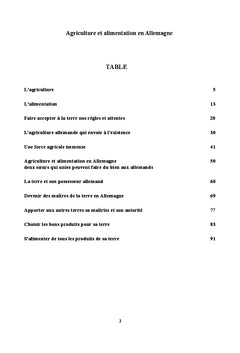 Agriculture et alimentation en Allemagne