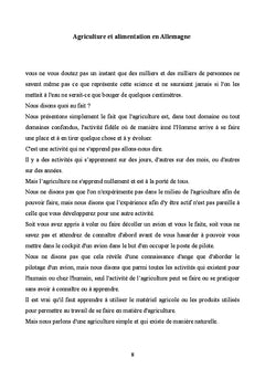 Agriculture et alimentation en Allemagne
