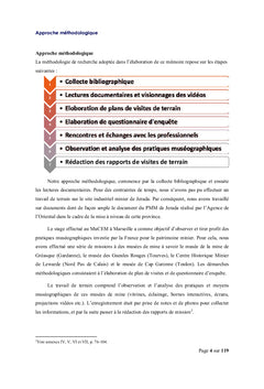 Patrimoine minier : approches museologiques et pratiques museographique