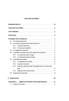 Analyse d'ordonnançabilité des application temps-réel multiprocesseur