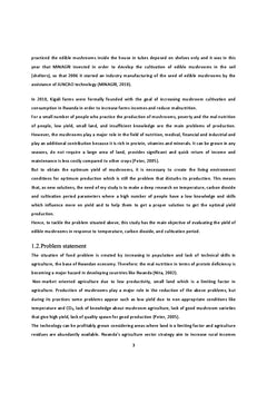 Study of oyster mushrooms yield in response to temperature, Co2 and cultivation period
