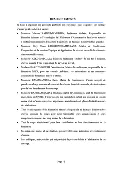 Production de bioethanol A partir de la canne A sucre