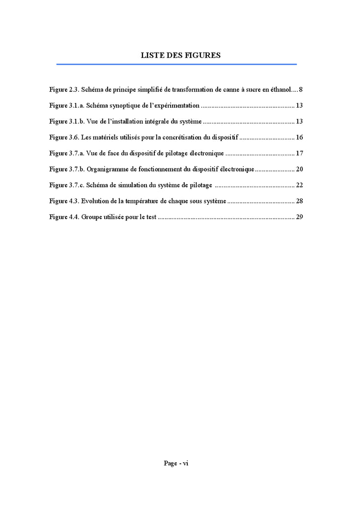 Production de bioethanol A partir de la canne A sucre