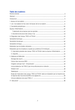 Role des canaux potassiques de fond TReK dans la nociception