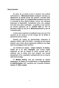 Role des canaux potassiques de fond TReK dans la nociception