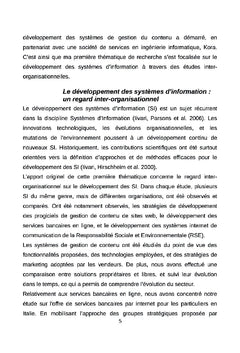 Du rendement à l'émancipation l'équité et la soutenabilité en S.I.