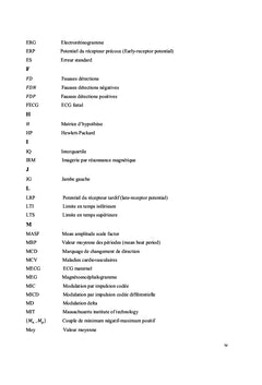 Traitement des Signaux Biomédicaux