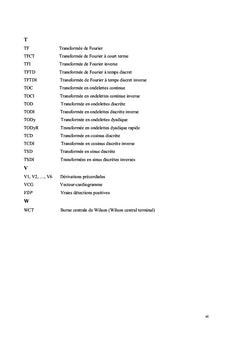 Traitement des Signaux Biomédicaux