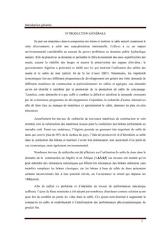 Bétons de granulats légers