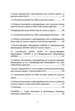 Contribution à l'étude du métabolisme carboné des Laminariales