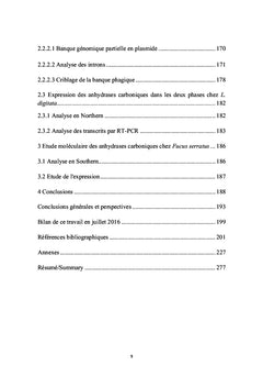 Contribution à l'étude du métabolisme carboné des Laminariales