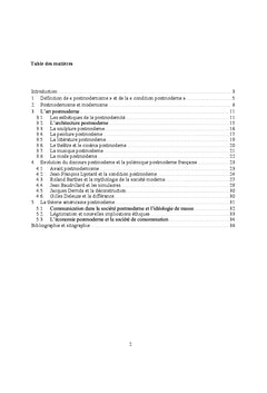 Le postmodernisme comme symptôme
