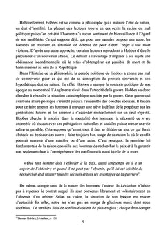 Thomas Hobbes philosophe de la modernite