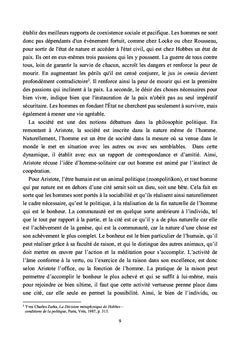 Thomas Hobbes philosophe de la modernite