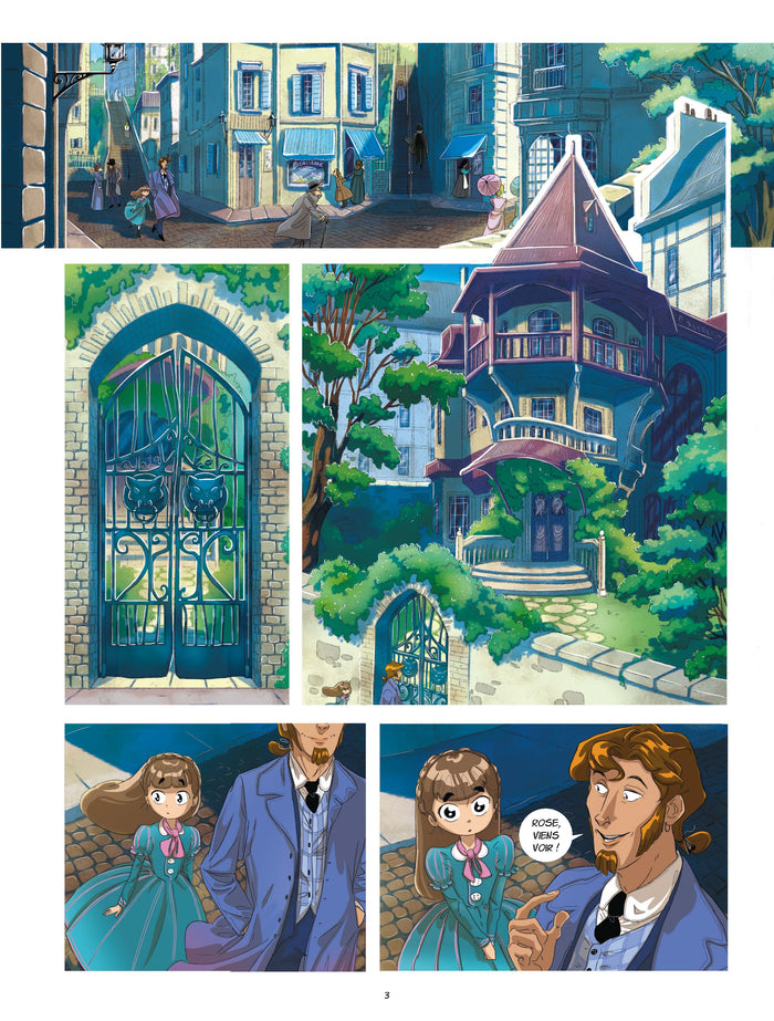 Les enfants Sabletemps - Tome 1 De l'autre côté du manoir