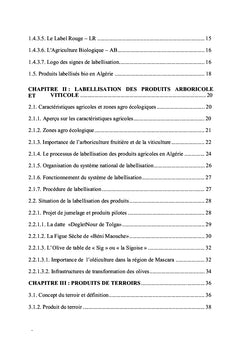 Valorisation des produits de terroirs