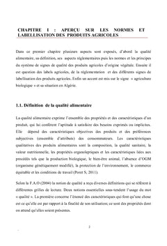 Valorisation des produits de terroirs