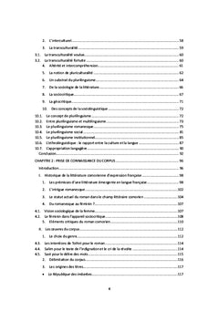 La pluriculturalite dans le roman comorien: Toihiri, Salim et Sast