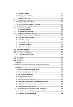 La pluriculturalite dans le roman comorien: Toihiri, Salim et Sast