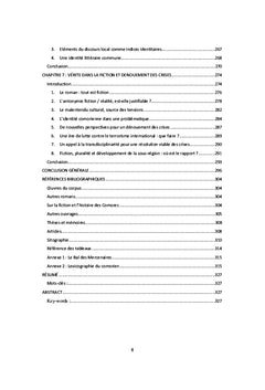 La pluriculturalite dans le roman comorien: Toihiri, Salim et Sast