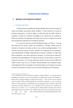 La pluriculturalite dans le roman comorien: Toihiri, Salim et Sast