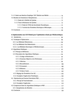 Controle Robuste des Generateurs Synchrones par Metaheuristiques