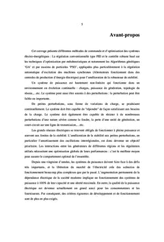 Controle Robuste des Generateurs Synchrones par Metaheuristiques