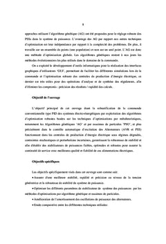 Controle Robuste des Generateurs Synchrones par Metaheuristiques