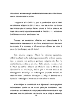 Les expectatives reflexives dans la diffusion de la connaissance