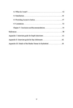 Lived experiences of Sex Trafficking Survivors in State Shelter Homes