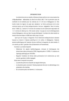 Tuberculoses extra-pulmonaires