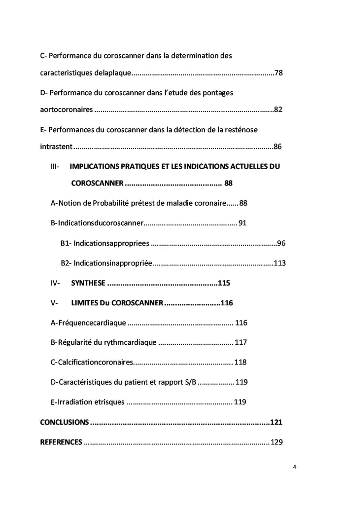 Performances, Limites et Implications Pratiques du Coroscanner