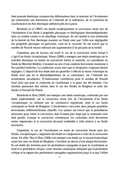 Convection mixte dans une conduite traversee par un fluide de Bingham