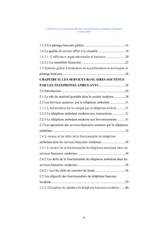 La technologie bancaire moderne et la performance économique des banques