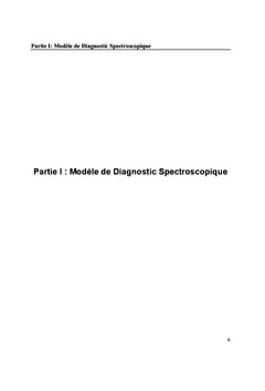 Nouvelle methode de diagnostique des plasmas