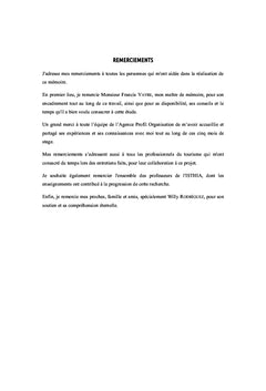 Le tourisme d'affaires sur-mesure
