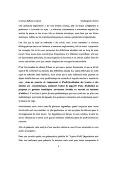 Le tourisme d'affaires sur-mesure