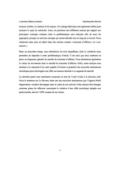 Le tourisme d'affaires sur-mesure