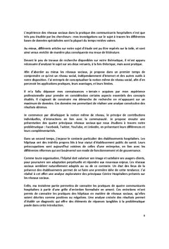 Les réseaux sociaux et l'hôpital