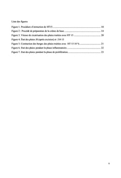 Etude de l'activite cicatriSante de l'extrait HT 15 chez le rat