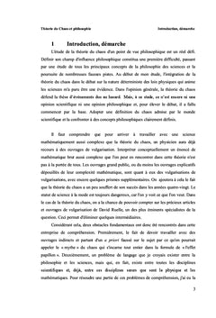 Theorie du Chaos et philosophie