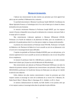 Evaluation du pouvoir antimicrobien de Calendula arvensis