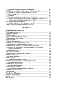 Caractérisation et valorisation du minerai Pb/Zn d'Amizour (Algérie)
