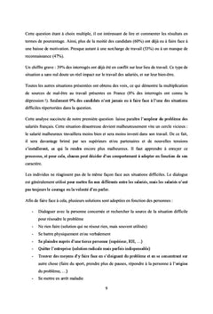 Le bien-être au travail