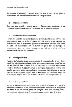 Principes de la Mécanique des Sols