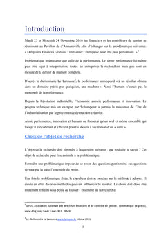 Controle de gestion et strategies d'innovation