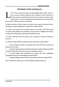 Automatisation et Supervision du graissage Broyeur Cru