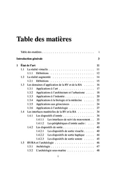 L'Interaction en Realite Mixte