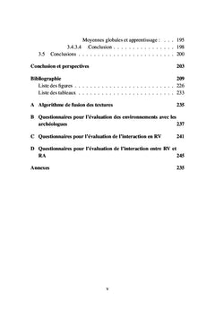 L'Interaction en Realite Mixte